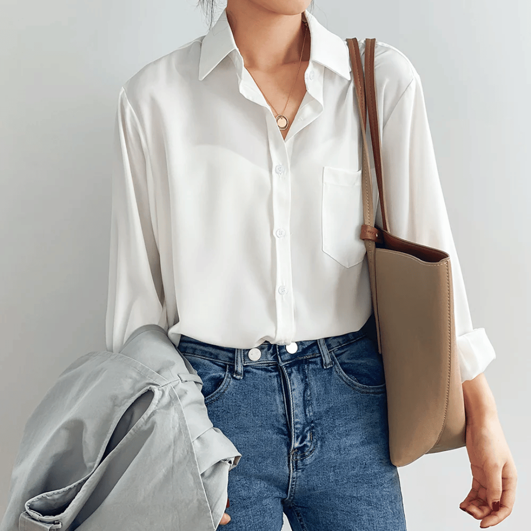 Carolina Klein ™ Satinbluse