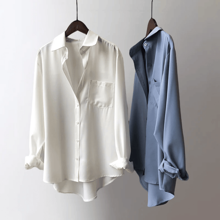 Carolina Klein ™ Satinbluse