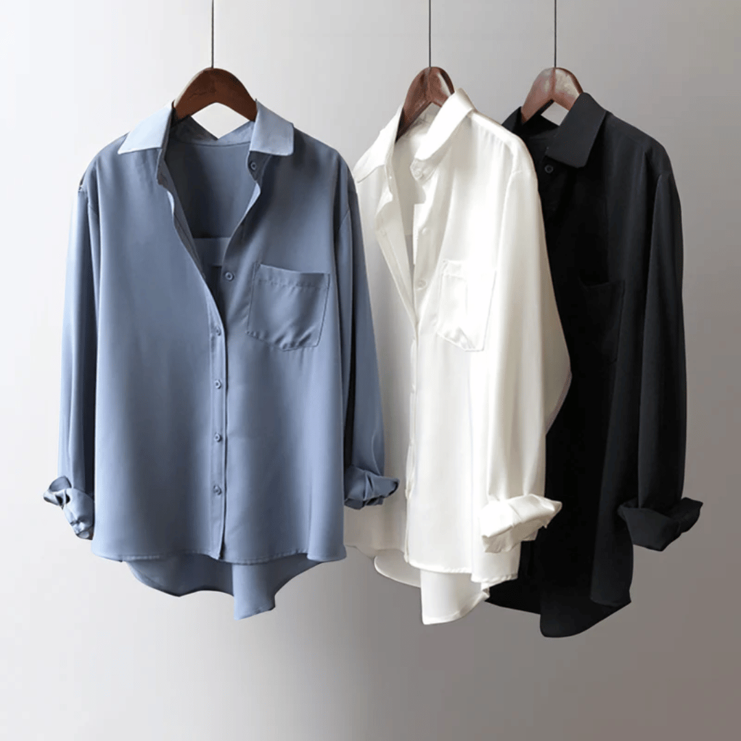 Carolina Klein ™ Satinbluse