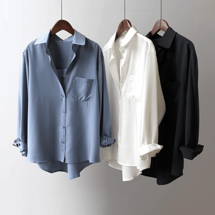 Carolina Klein ™ Satinbluse