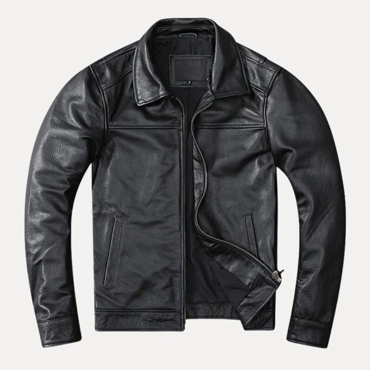 Klassische Lederjacke „Alder“