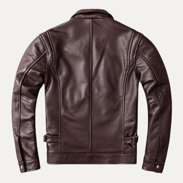 Klassische Lederjacke „Alder“